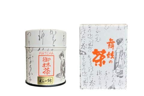 宇治抹茶｜抹茶｜松の緑｜30g缶｜京都｜舞妓の茶本舗｜通販